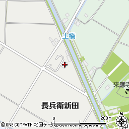 茨城県取手市長兵衛新田359周辺の地図