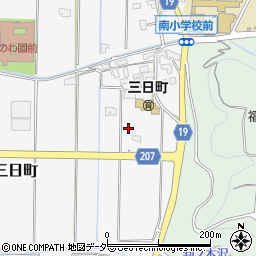 長野県上伊那郡箕輪町三日町1455-11周辺の地図