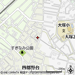 埼玉県川越市四都野台30周辺の地図