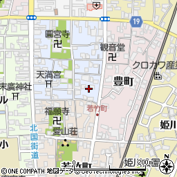 福井県越前市あおば町5周辺の地図