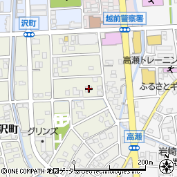 福井県越前市沢町53周辺の地図