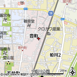 福井県越前市豊町6周辺の地図
