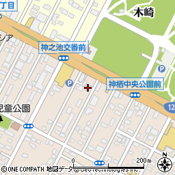 筑波銀行神栖東支店周辺の地図