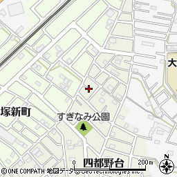 埼玉県川越市四都野台26周辺の地図