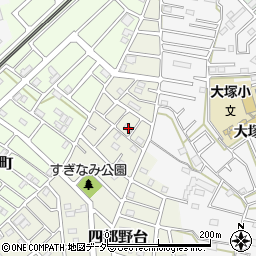 埼玉県川越市四都野台29-5周辺の地図