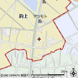 埼玉県さいたま市岩槻区釣上17周辺の地図