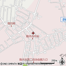 千葉県流山市駒木台338-3周辺の地図
