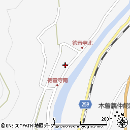 長野県木曽郡木曽町日義375周辺の地図