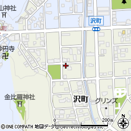 福井県越前市沢町164周辺の地図