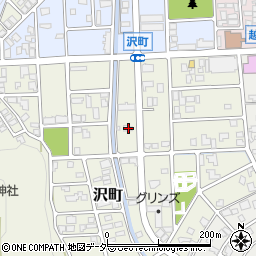 福井県越前市沢町141周辺の地図