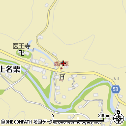 埼玉県飯能市上名栗508周辺の地図