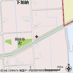 茨城県稲敷郡河内町下加納2768周辺の地図