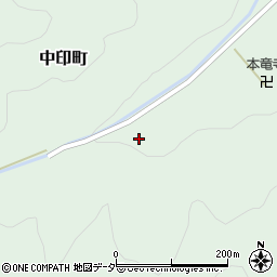 福井県越前市中印町18周辺の地図