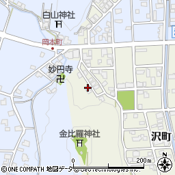 福井県越前市沢町17周辺の地図