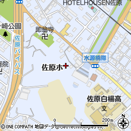 千葉県香取市佐原ホ420周辺の地図