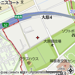 埼玉県さいたま市浦和区大原4丁目2周辺の地図