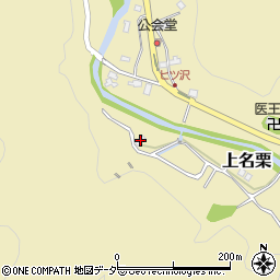 埼玉県飯能市上名栗2702周辺の地図