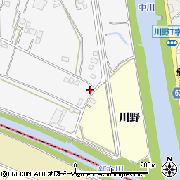 埼玉県吉川市須賀181周辺の地図