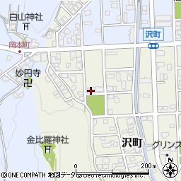 福井県越前市沢町174周辺の地図