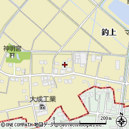 埼玉県さいたま市岩槻区釣上268周辺の地図