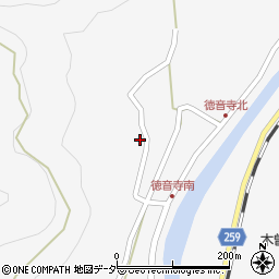 長野県木曽郡木曽町日義452-2周辺の地図