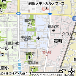 福井県越前市あおば町5-21周辺の地図