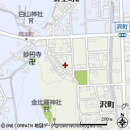 福井県越前市沢町224周辺の地図