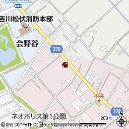 ａｐｏｌｌｏｓｔａｔｉｏｎカーサポート吉川ＳＳ周辺の地図