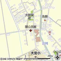 関公民館周辺の地図