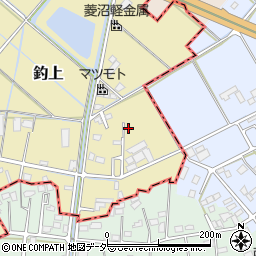埼玉県さいたま市岩槻区釣上27周辺の地図