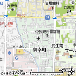 福井県越前市御幸町周辺の地図