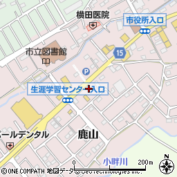すき家日高鹿山店周辺の地図
