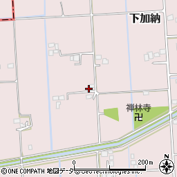 茨城県稲敷郡河内町下加納2668周辺の地図