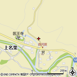 埼玉県飯能市上名栗564周辺の地図