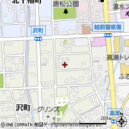 福井県越前市沢町41周辺の地図