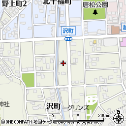 福井県越前市沢町139周辺の地図