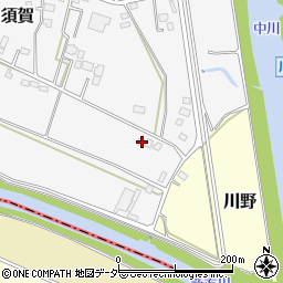 埼玉県吉川市須賀175周辺の地図