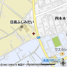 ローソン日高新堀店周辺の地図