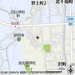 福井県越前市沢町225周辺の地図