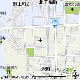 福井県越前市沢町157周辺の地図