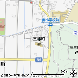 長野県上伊那郡箕輪町三日町1458周辺の地図