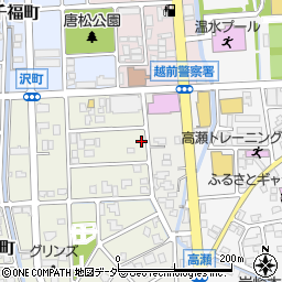 福井県越前市沢町34周辺の地図