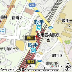 関東鉄道株式会社取手駅ビルサービスセンター周辺の地図