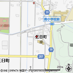 長野県上伊那郡箕輪町三日町1485周辺の地図