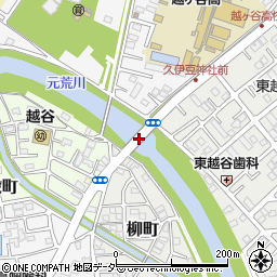 新宮前橋周辺の地図