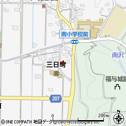 長野県上伊那郡箕輪町三日町1499周辺の地図