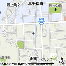 福井県越前市沢町159周辺の地図