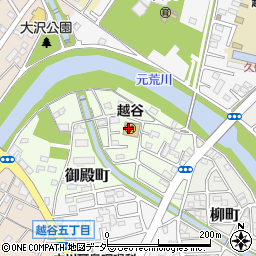 日本基督教団越谷教会周辺の地図