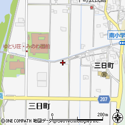 長野県上伊那郡箕輪町三日町1413周辺の地図