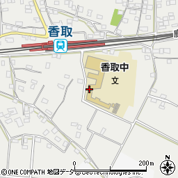 香取市立香取中学校周辺の地図